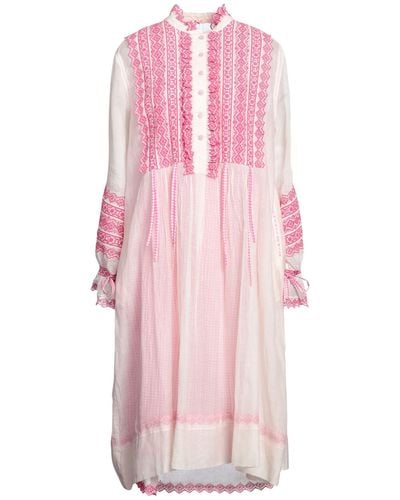 Péro Midi Dress - Pink