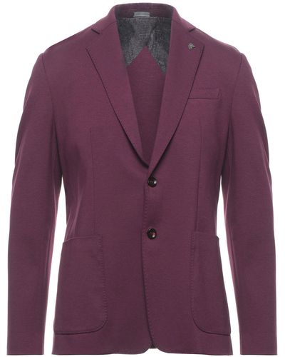 Alessandro Dell'acqua Suit Jacket - Purple