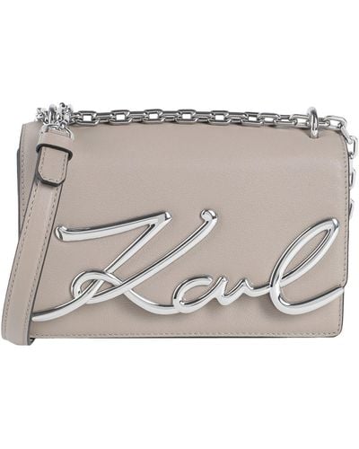 Karl Lagerfeld Cross-body Bag - Gray