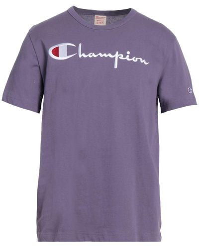 Champion T-shirts - Lila