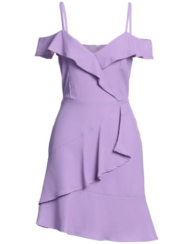 Twenty Easy By Kaos Mini Dress - Purple