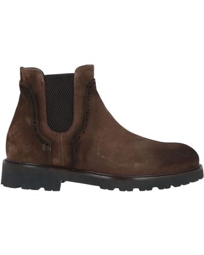 Giovanni Conti Ankle Boots Soft Leather - Brown