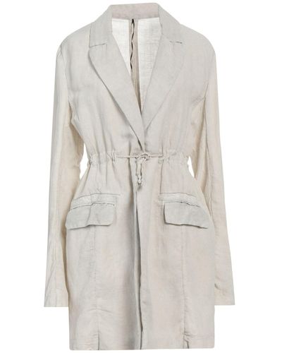 Masnada Overcoat & Trench Coat - White