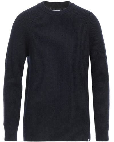 Norse Projects Midnight Sweater Wool, Cotton - Blue