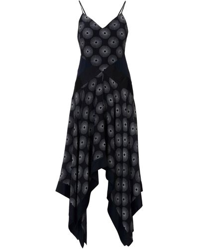 Diane von Furstenberg Midi Dress - Black