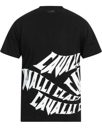 Class Roberto Cavalli Camiseta - Negro
