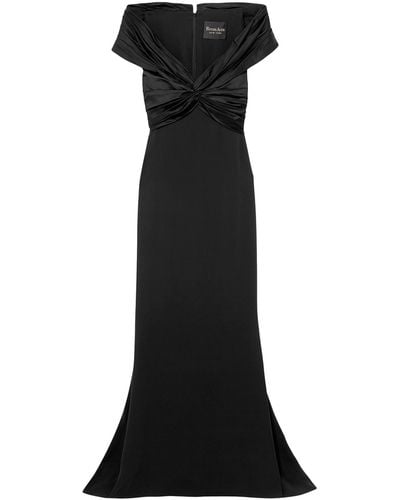 Reem Acra Long Dress - Black