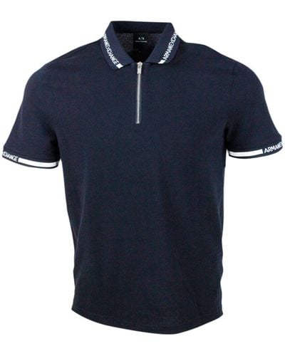 Armani Exchange Poloshirt - Blau