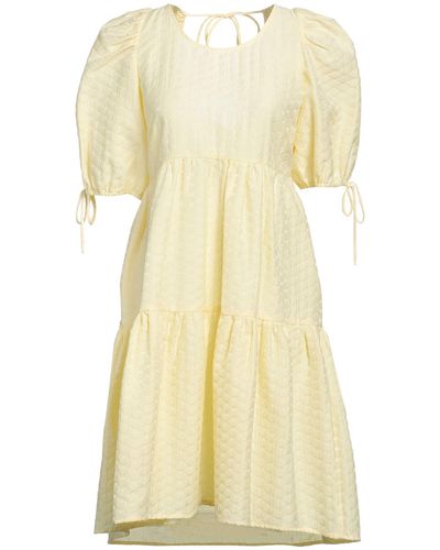 Bohelle Short Dress - Yellow