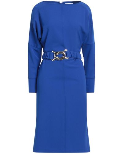 Nenette Midi Dress - Blue