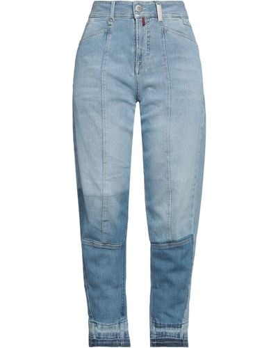 High Pantaloni Jeans - Blu