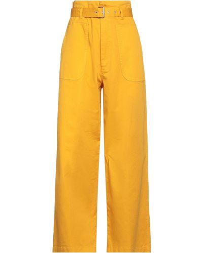 Grifoni Trousers - Yellow