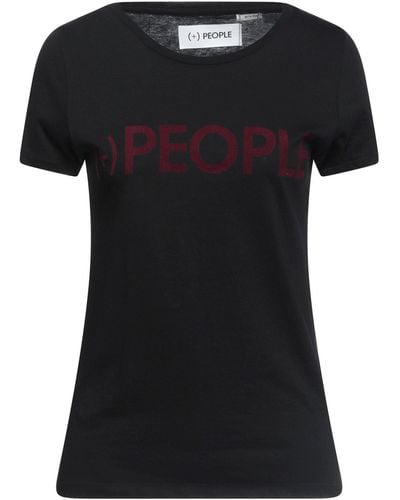 People Camiseta - Negro