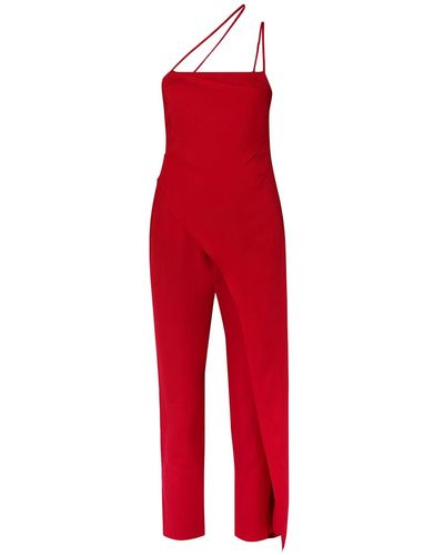 Michelle Mason Jumpsuit - Red