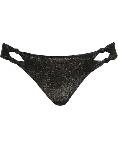 Pilyq Bikini Bottoms & Swim Briefs - Black