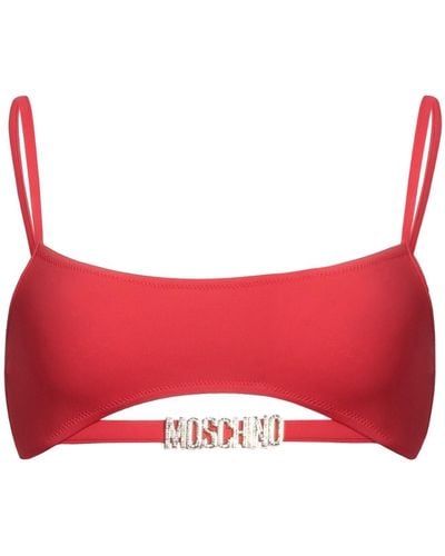 Moschino Top de bikini - Rojo
