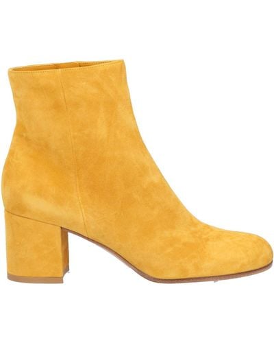 Gianvito Rossi Ankle Boots - Yellow