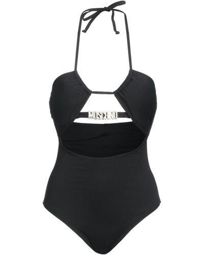 Moschino One-piece Swimsuit - Black
