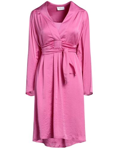 Nenette Midi Dress - Pink