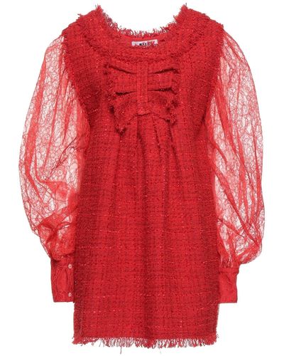 MSGM Short Dress - Red
