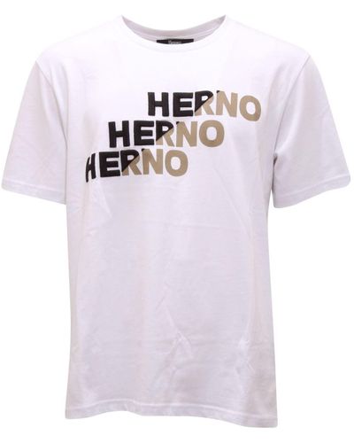 Herno T-shirts - Pink