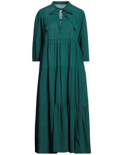 Honorine Midi Dress - Green