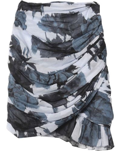 Alexandre Vauthier Midi Skirt - Blue
