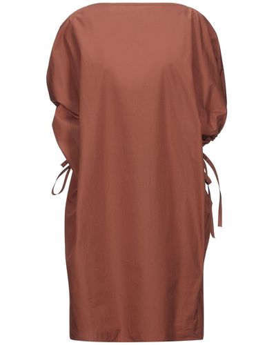 N°21 Short Dress - Brown