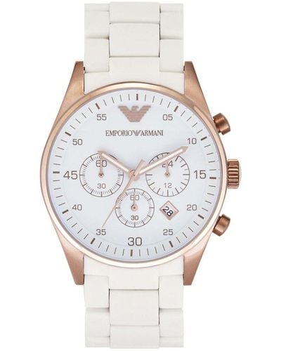 Emporio Armani Armbanduhr - Weiß