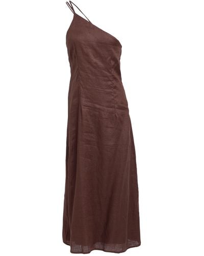 Faithfull The Brand Midi Dress - Brown