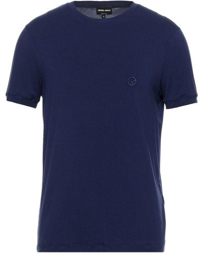 Giorgio Armani T-shirts - Blau