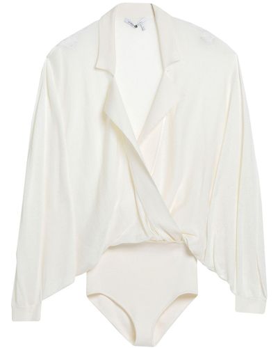 Agnona Bodysuit - Weiß