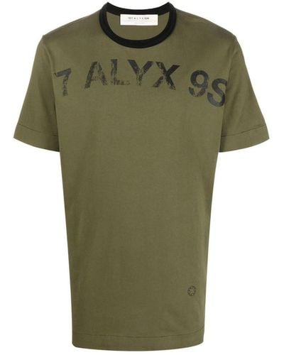 1017 ALYX 9SM Camiseta - Verde