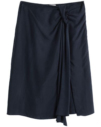 L'Autre Chose Midi Skirt - Blue