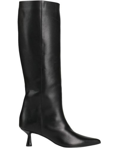 Aldo Castagna Boot Leather - Black