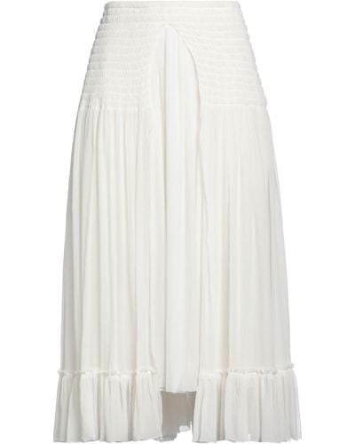 Chloé Midi Skirt - White