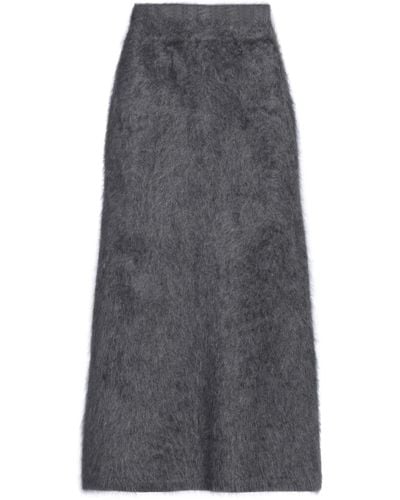 Lisa Yang Midi Skirt - Grey