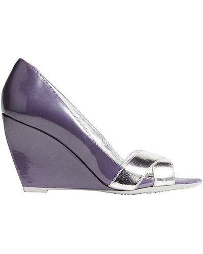 Hogan Court Shoes - Purple