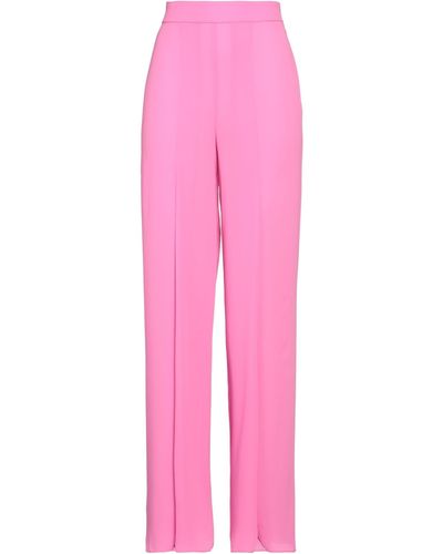Hanita Fuchsia Pants Polyester - Pink