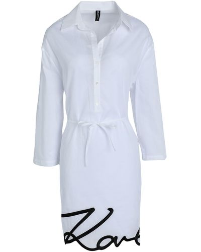 Karl Lagerfeld Beach Dress - White