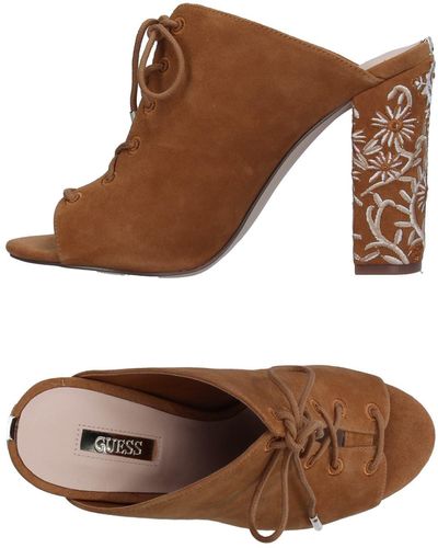 Guess Mule shoes for Women | Online Sale up to 69% off | Lyst