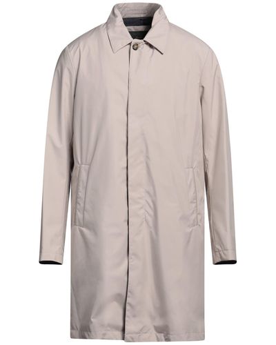 Pal Zileri Overcoat & Trench Coat - Natural