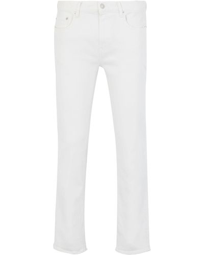 Jeanerica Pantalon en jean - Blanc
