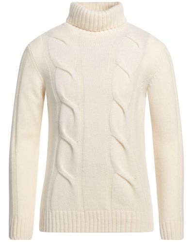 Grey Daniele Alessandrini Turtleneck - White