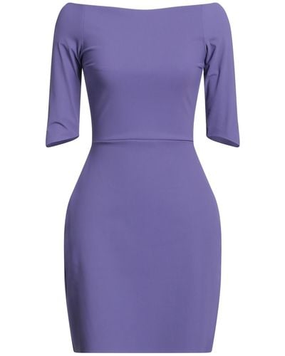 La Petite Robe Di Chiara Boni Mini Dress - Purple