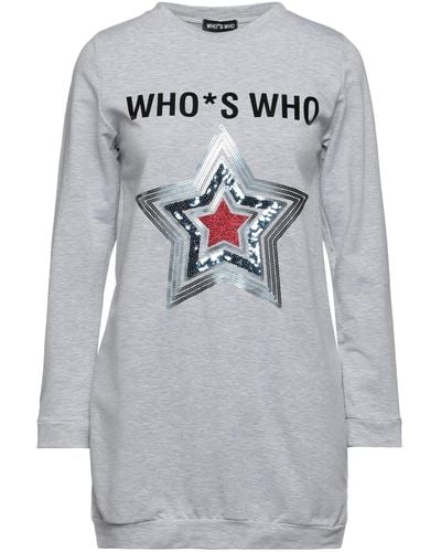 Who*s Who Sweatshirt - Gray