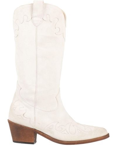 JE T'AIME Ankle Boots - White