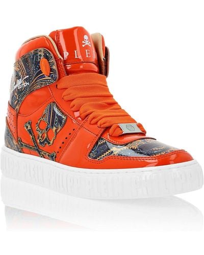 Philipp Plein Sneakers - Orange