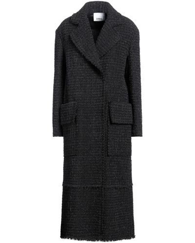 Erika Cavallini Semi Couture Coat - Black