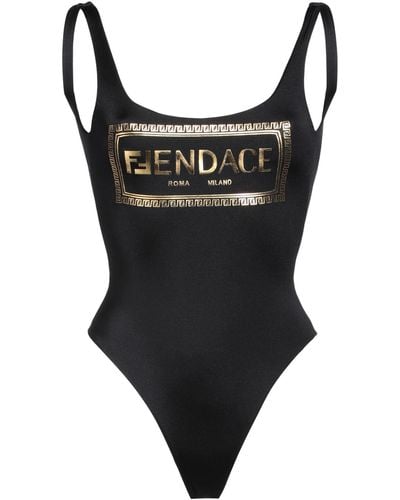 Versace One-piece Swimsuit - Black